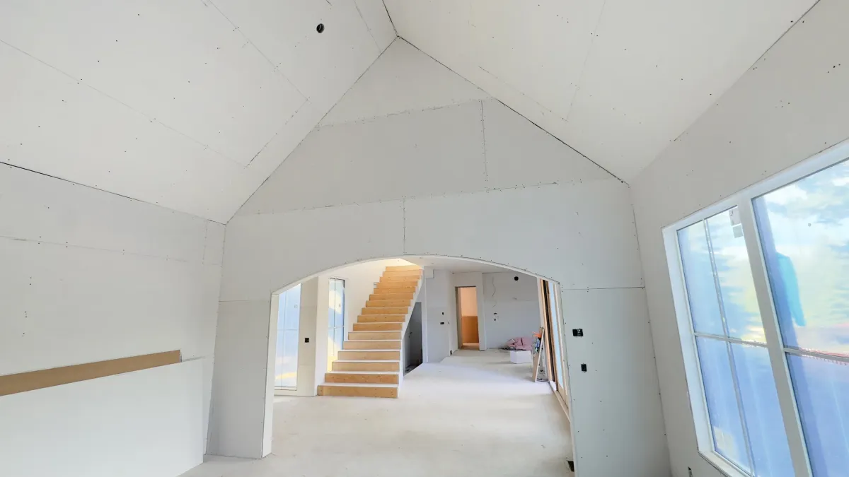 Calgary residential drywall project example — smooth finish and clean design.