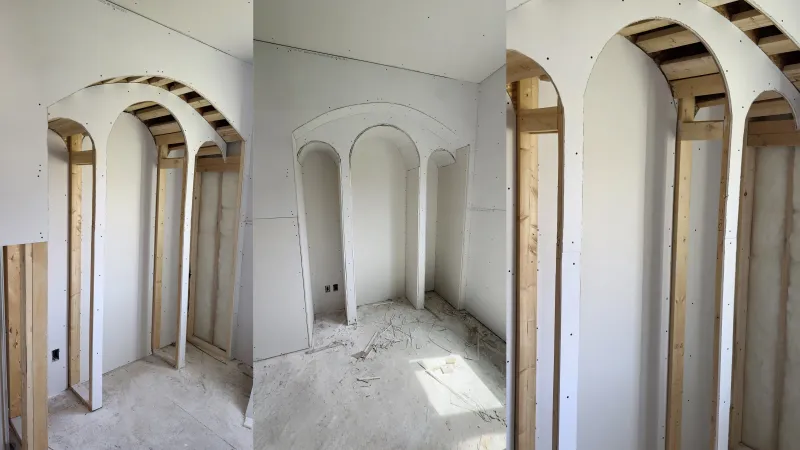 Professional drywall installation in Alberta