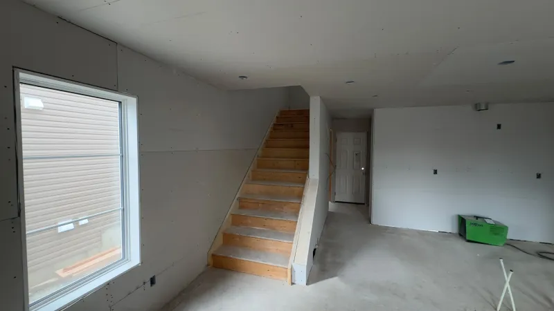 Professional drywall installation in Alberta