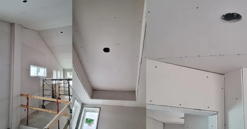 Professional drywall installation in Alberta